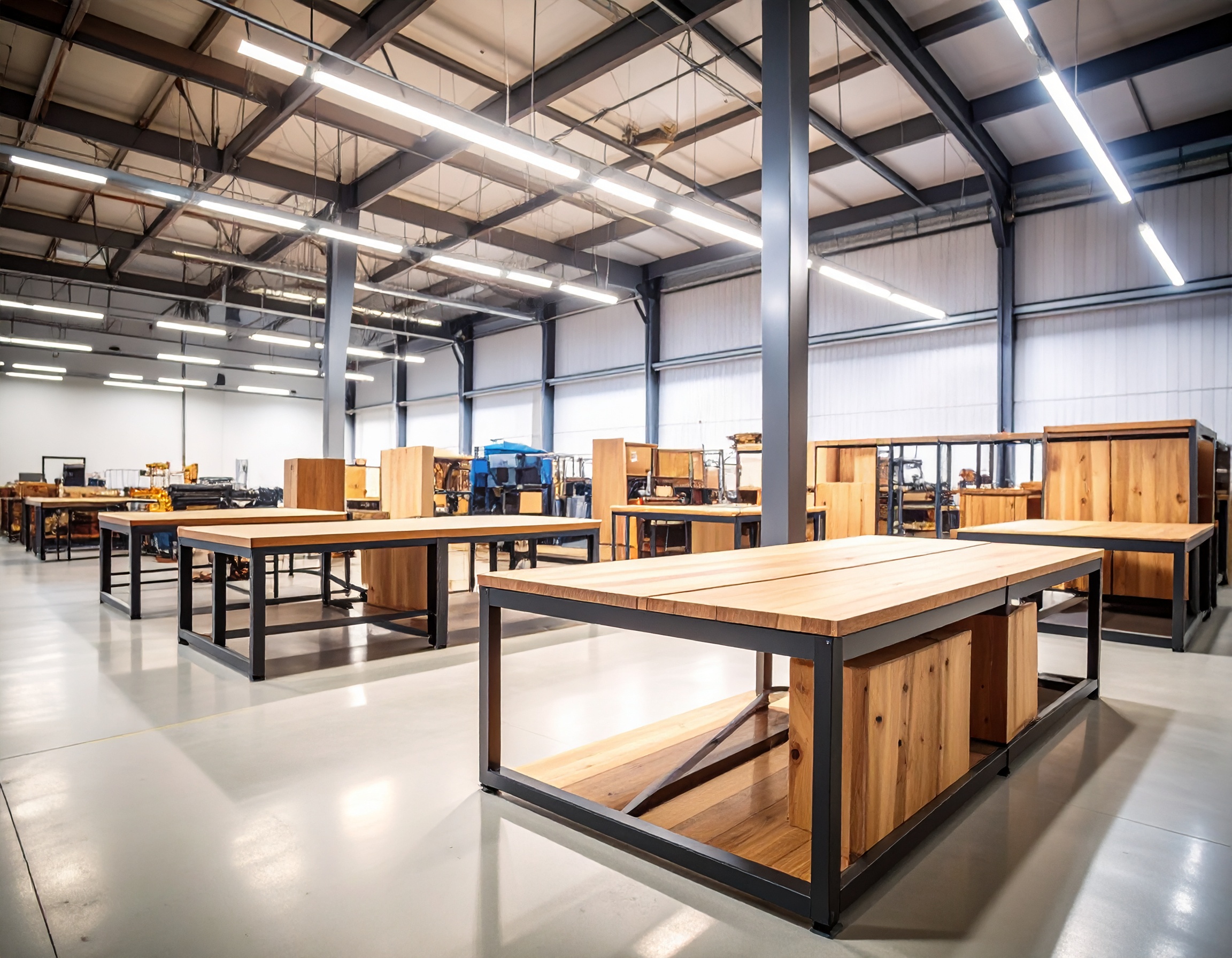 Ahşap Fabrika Mobilyası