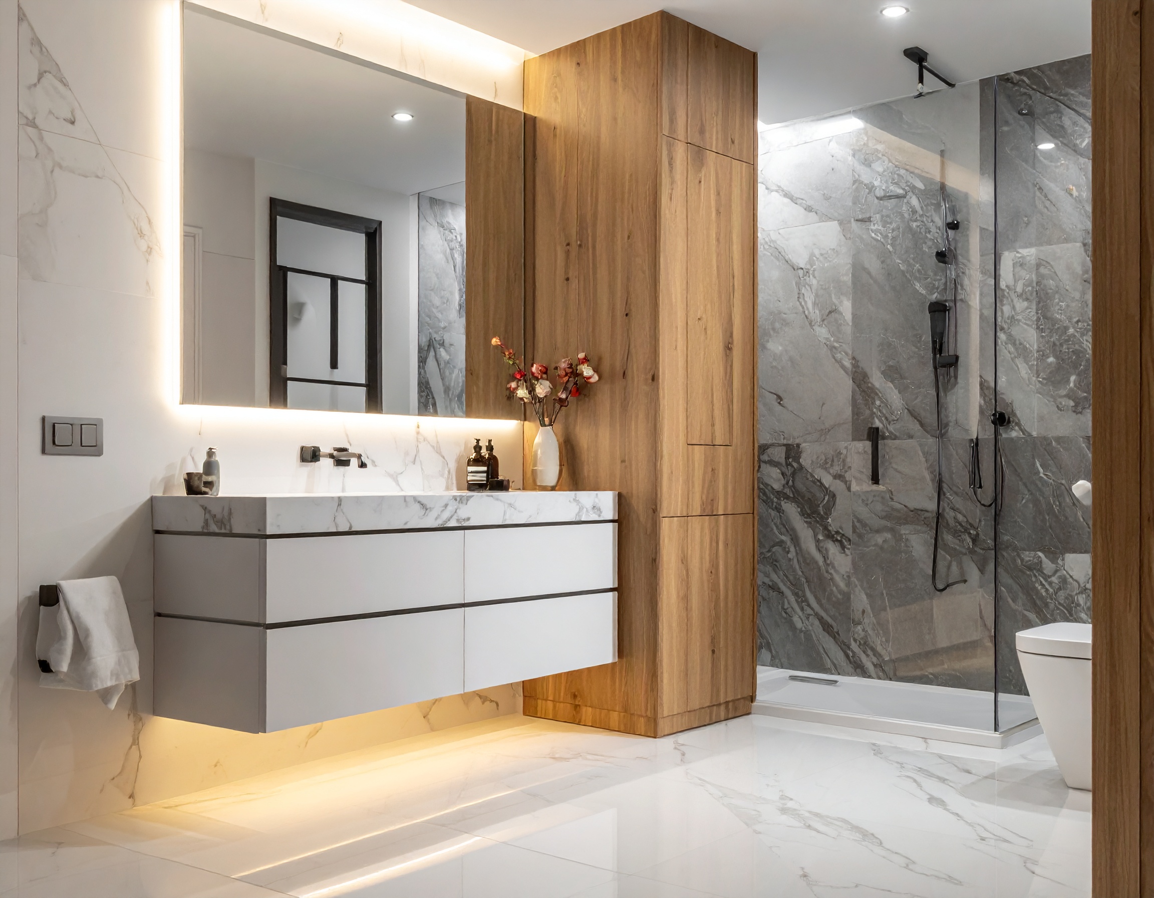 banyo dolabı tasarımı