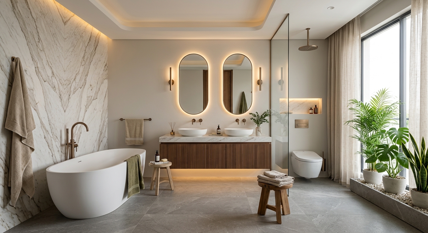 Banyo İç Mimar Tasarımı